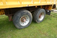 25T blower trailer, air brakes, tipping body, commercial axles - 4