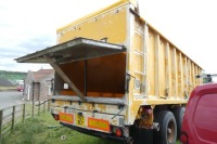 25T blower trailer, air brakes, tipping body, commercial axles - 6