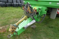 2017 Joskin Ferti-Space 2 20T rear discharge spreader, horizontal beaters, steering axle, weight cells, slurry door, chicken muck hood, flotation tyres, variable rate - 3