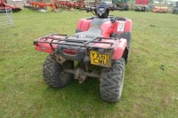Honda 520 TRX quad bike, front winch, no spark therefore non runner, YX69 CMU, 2000hrs - 3