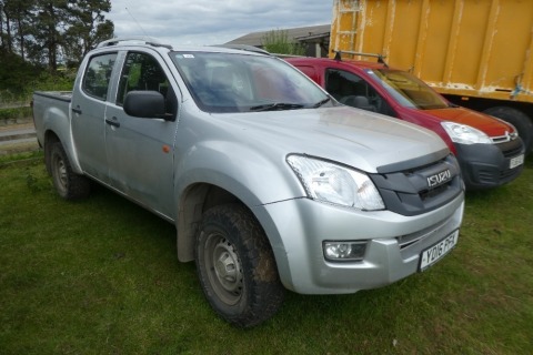Isuzu D-Max pick-up, diesel, manual 6 speed gearbox, YD16 PFX, 147,000mls