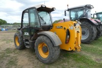 JCB 541-70 Agri-Plus telehandler c/w pallet tines, Q-fit headstock, pick-up hitch, NK14 FWD, 8341 hrs - 3