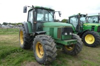 John Deere 6800 tractor, 30kph PowerQuad gearbox, N932 JWY, 12433 hrs - 2