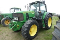 John Deere 6930 tractor, 40kph PowerQuad gearbox, front linkage, YJ08 HUZ, 8753 hrs