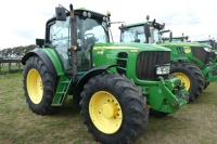 John Deere 6930 tractor, 40kph PowerQuad gearbox, front linkage, YJ08 HUZ, 8753 hrs - 2