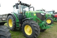 John Deere 6195R tractor, 50kph AutoPowr, premium cab, section control GPS YG17 BCY, 9260 hrs - 2