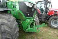 John Deere 6215R tractor, 50kph AutoPowr gearbox, AE68JGV, 7000 hrs - 3