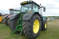 John Deere 6215R tractor, 50kph AutoPowr gearbox, AE68JGV, 7000 hrs - 4