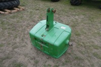 John Deere 900kg weight block