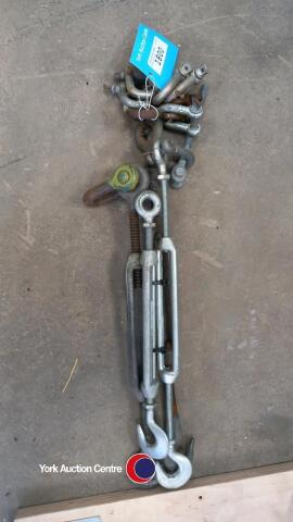Wire rope tensioners