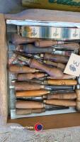 Wood chisels and lathe - 2
