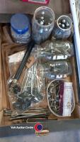 Vintage ring and open ended spanners