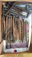 Assortment of taper drill bits