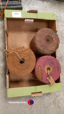 3 x balls of binder twine