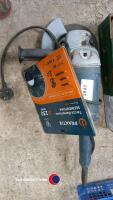 9 inch angle grinder and stone cutting disc