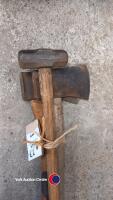 Vintage hammer and axe - 2