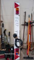 Lighting board for car trailer