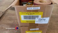 12 x rolls of Flexovit 5m sandpaper - 4