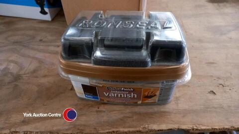 9 x Ronseal varnish