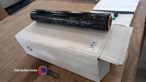 6 x 250m black pallet wrap
