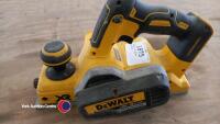 Dewalt XR planer, working