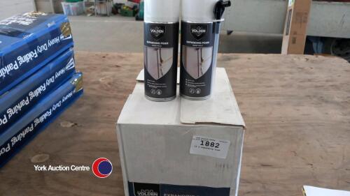 12 x expanding foam
