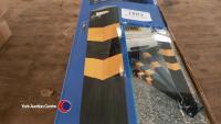 3 x heavy duty folding anti theft car posts - 4