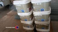 Assorted rolls of galvanised welded wire mesh - 8