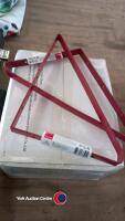 14 x quality powder coated wall brackets
