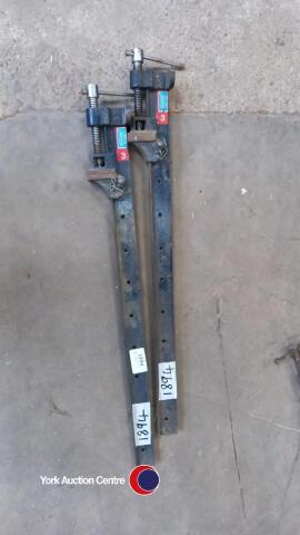 Pair of Rolson 90cm sash cramps