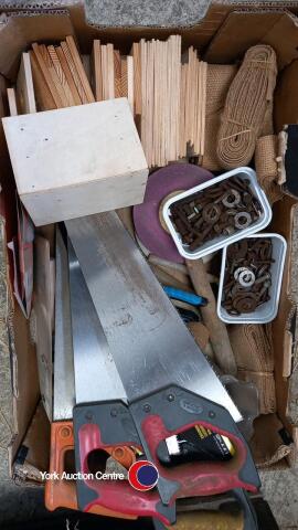 Box of shed items