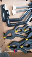 Box of various clamps - 5