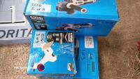 MacAllister 600W jigsaw, 900W planer, 750W angle grinder and glue gun