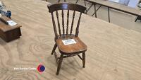 Apprentice piece small wooden doll or Teddy chair - 2