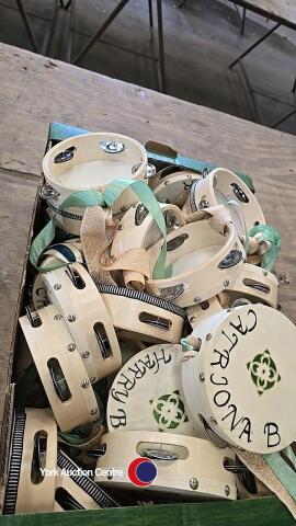 Box of tambourines