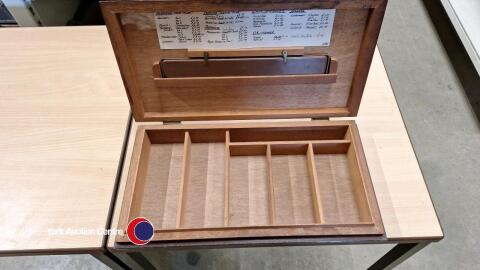 Large wooden Humidor cigar box