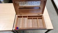Large wooden Humidor cigar box