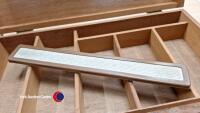 Large wooden Humidor cigar box - 4