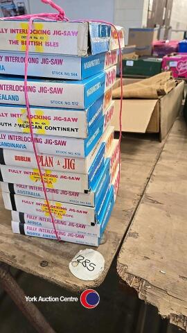 11 x Jigmap jigsaws