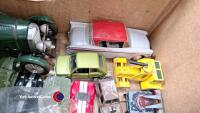 Large quantity of vintage Dinky Corgi, Lesney die cast and 4 x working traffic lights - 2