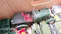 Large quantity of vintage Dinky Corgi, Lesney die cast and 4 x working traffic lights - 8