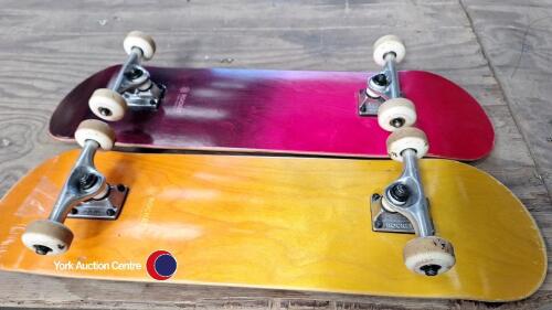 Pair of Rocket skate boards (from Skate Hut) little used