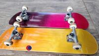 Pair of Rocket skate boards (from Skate Hut) little used