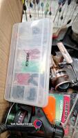 Selection of fishing rods, reels and tackle - 2