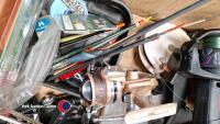 Selection of fishing rods, reels and tackle - 4