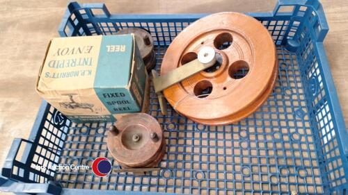 Quantity of vintage fishing reels