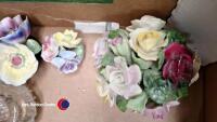 2 x boxes of household items including ornaments and bread bin - 3
