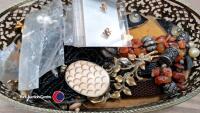 Vintage Ormoly jewelery box and contents - 3