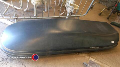 Thule large car roof box for Volvo, good condition.