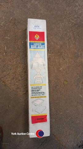 Snap Tyte aluminium roof vent, approx 480mm x 700mm